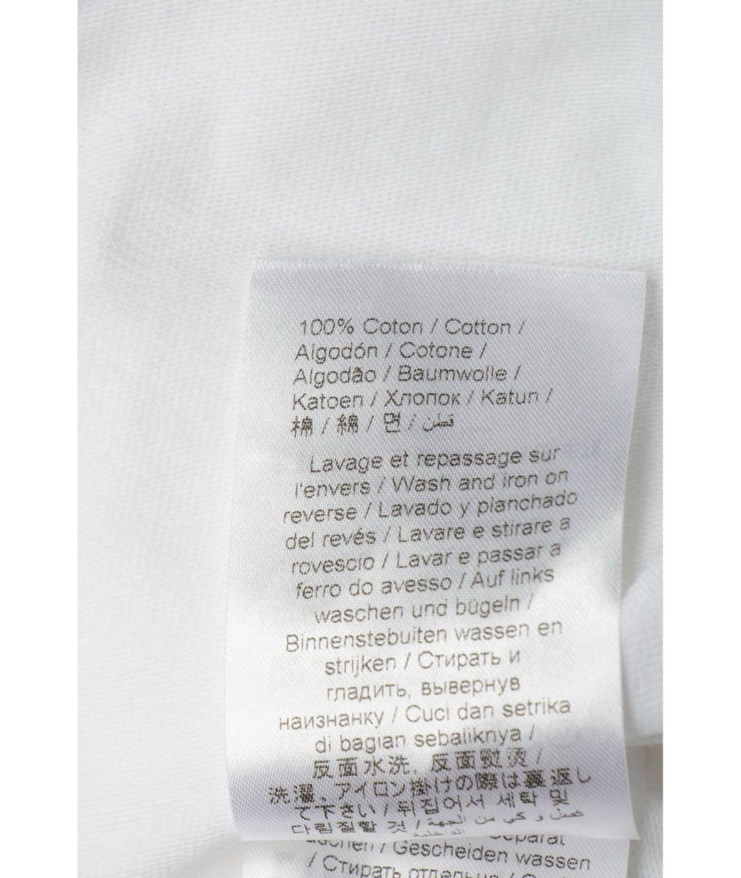 KENZO Белое хлопковое повседневное платье, фото 4