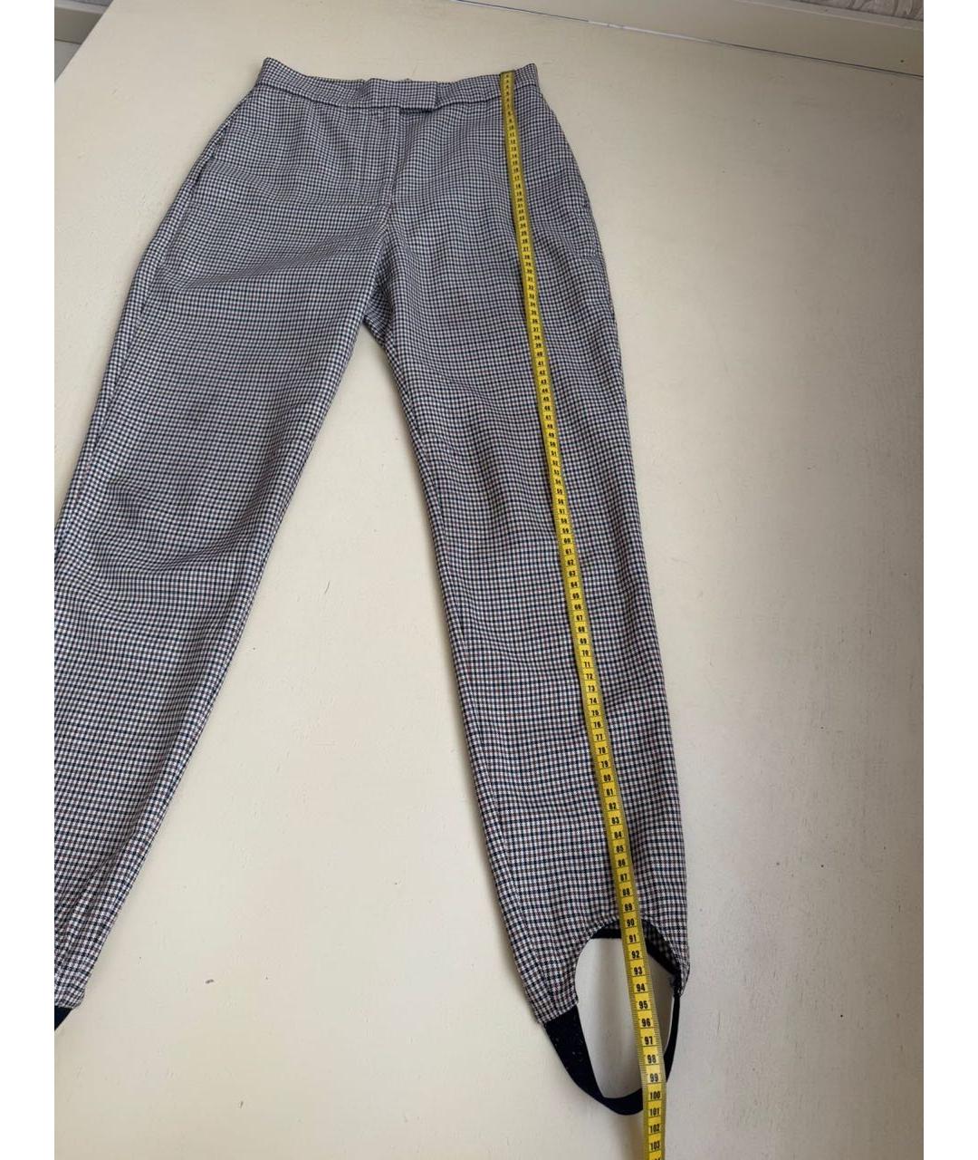 BURBERRY Коричневые брюки узкие, фото 3