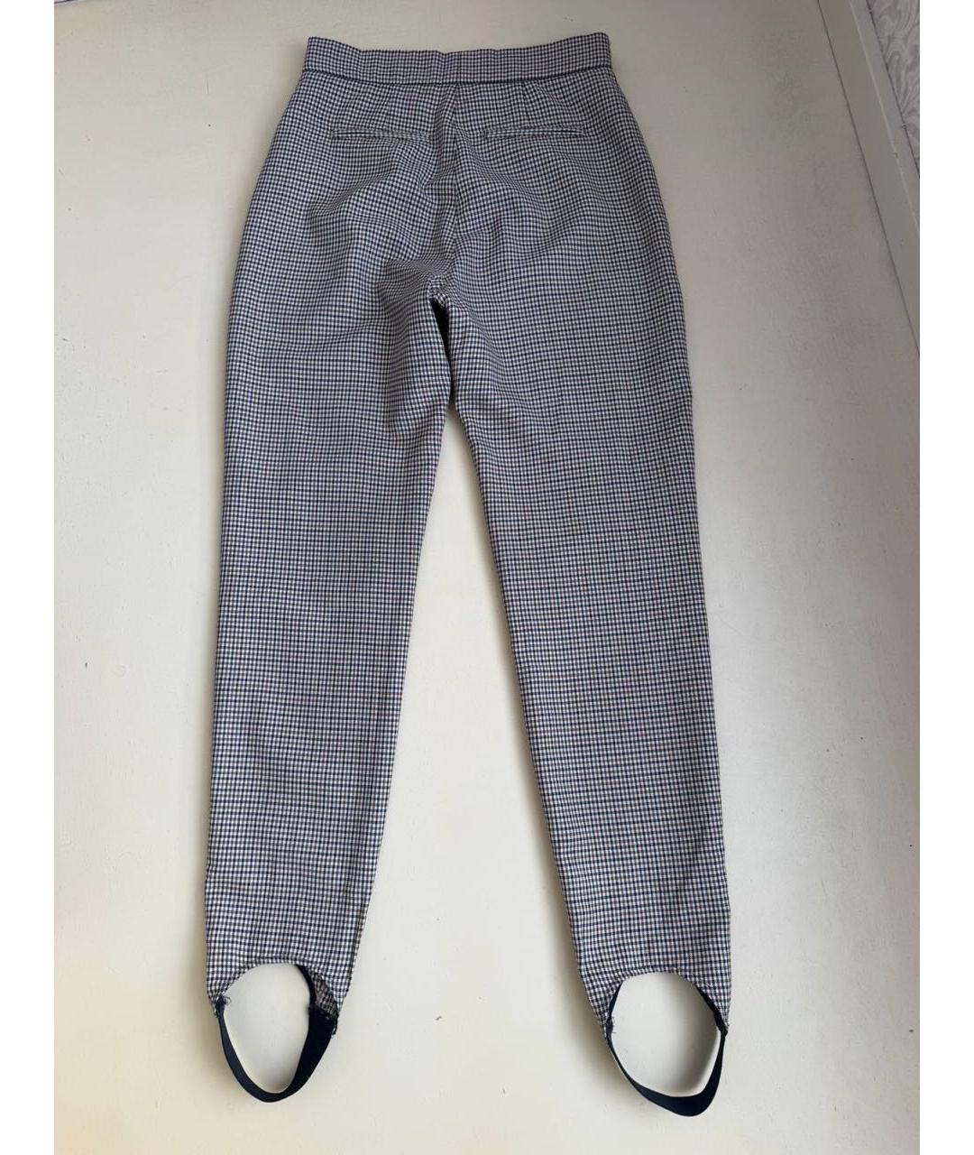 BURBERRY Коричневые брюки узкие, фото 7