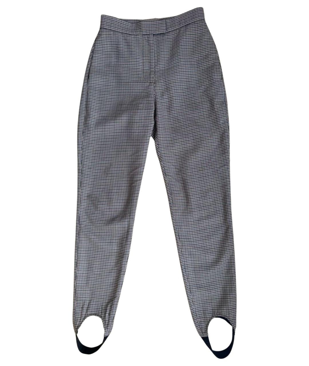 BURBERRY Коричневые брюки узкие, фото 1