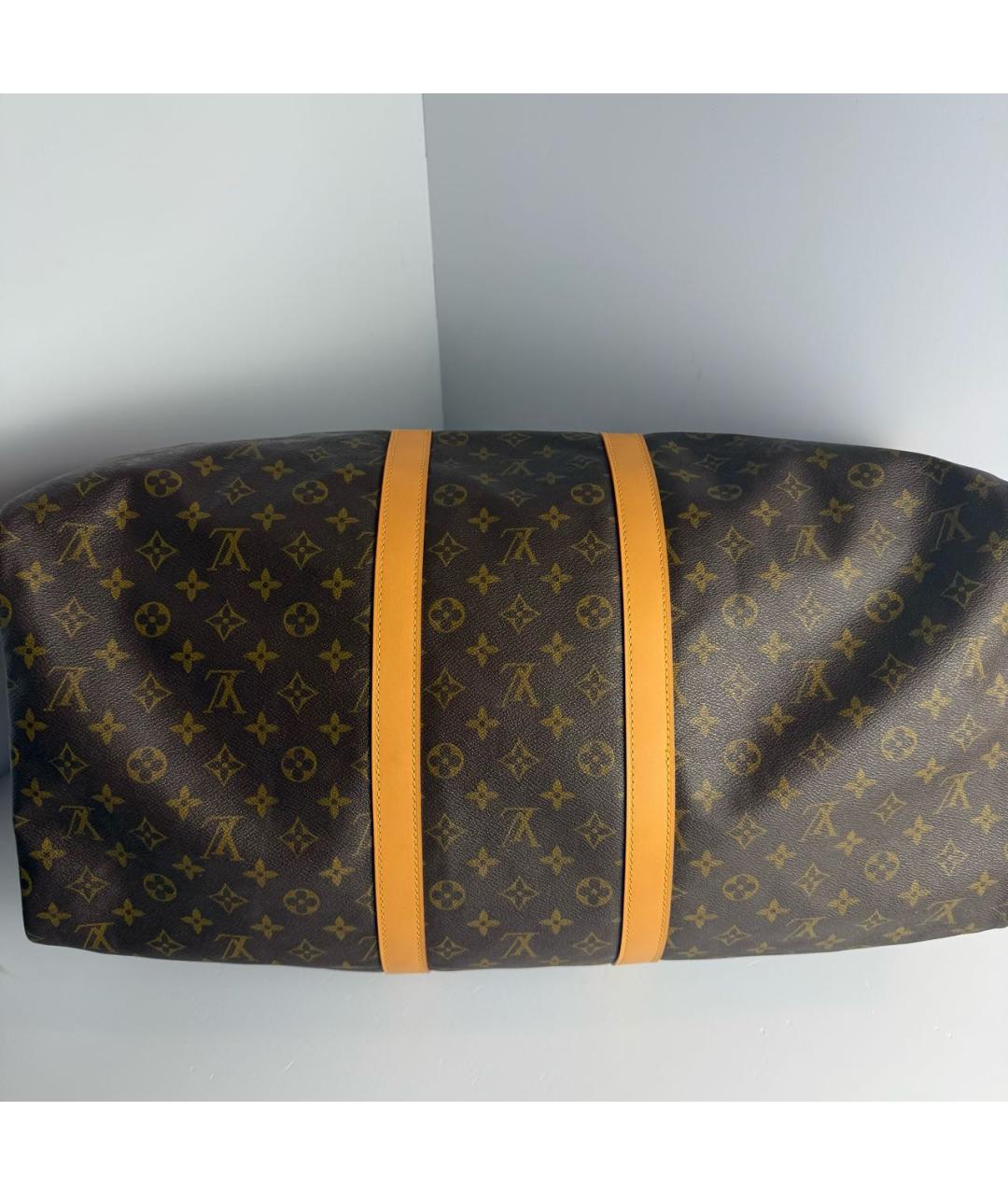 LOUIS VUITTON Коричневая дорожная/спортивная сумка, фото 4