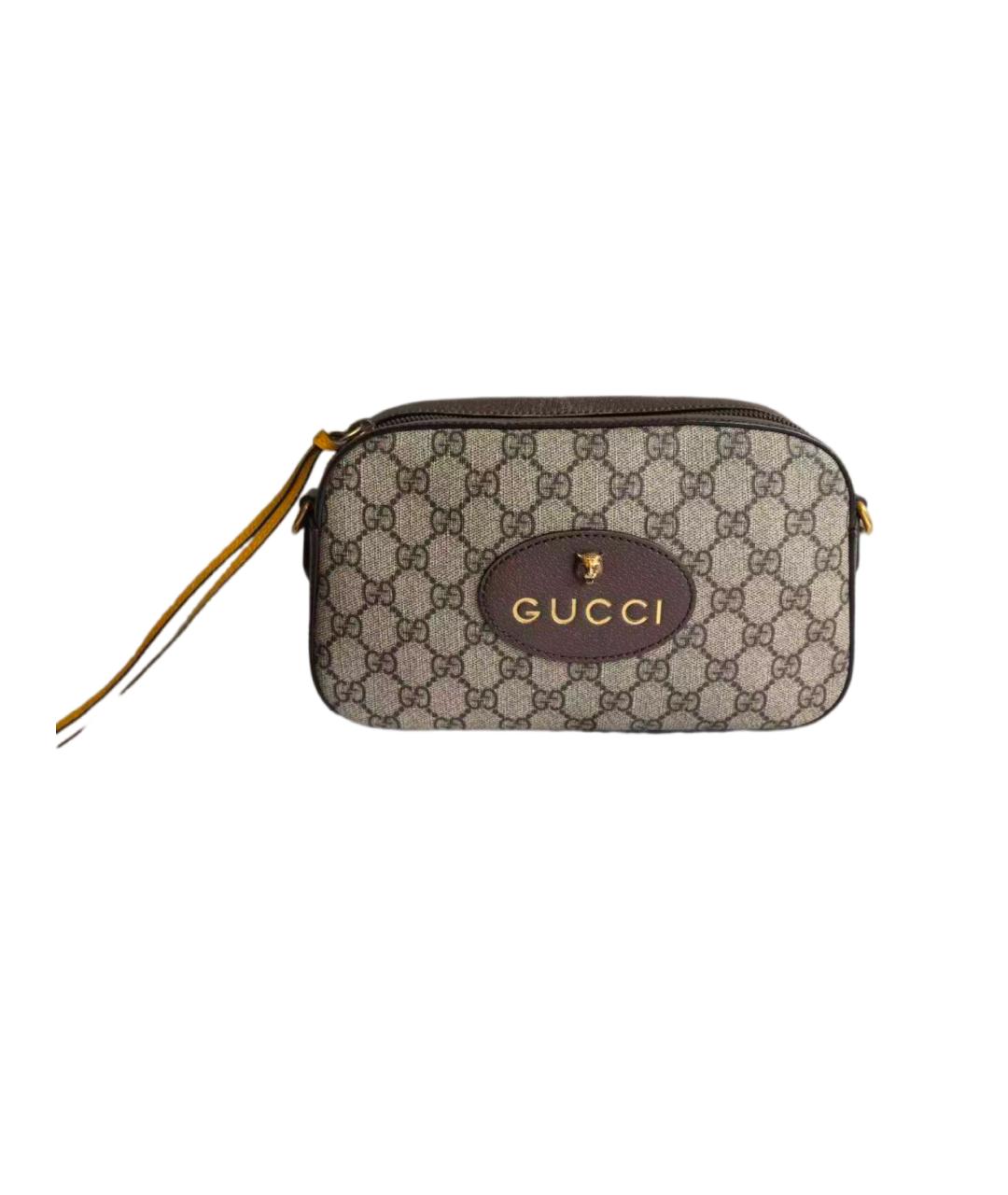 GUCCI Коричневая сумка через плечо, фото 7