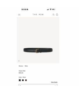 THE ROW Ремень