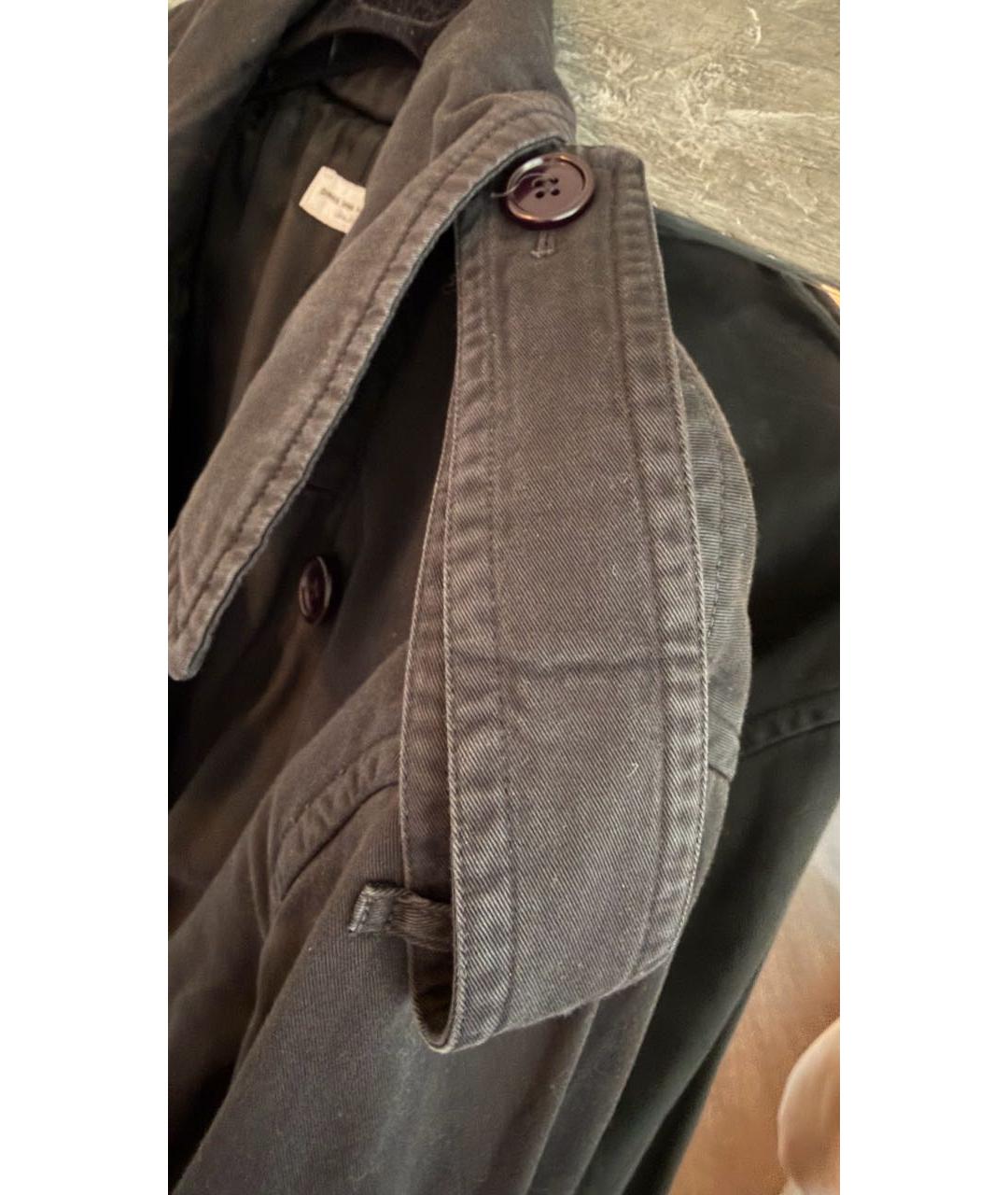 DRIES VAN NOTEN Черный хлопковый комбинезон, фото 7