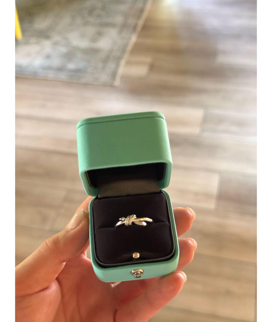 TIFFANY&CO Серебряное кольцо из белого золота, фото 6