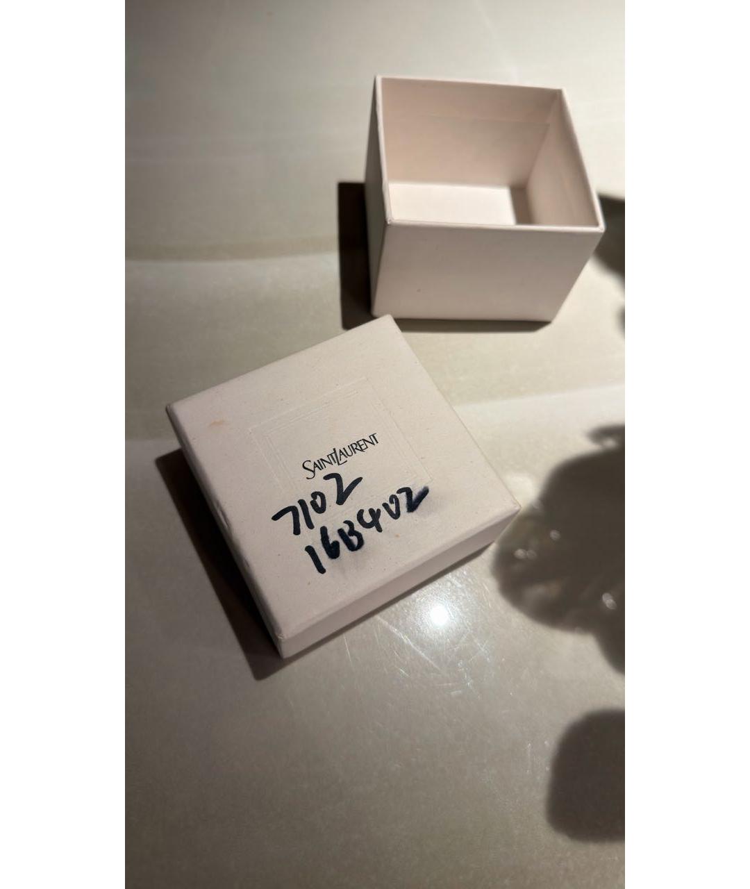 SAINT LAURENT Белые серьги, фото 4