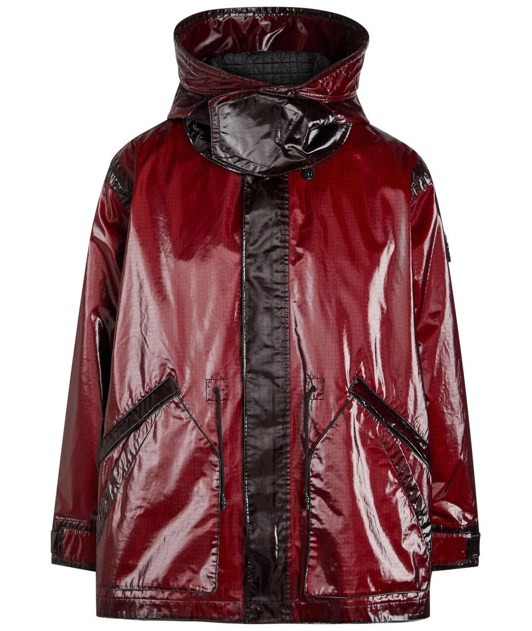 STONE ISLAND Бордовая куртка, фото 1