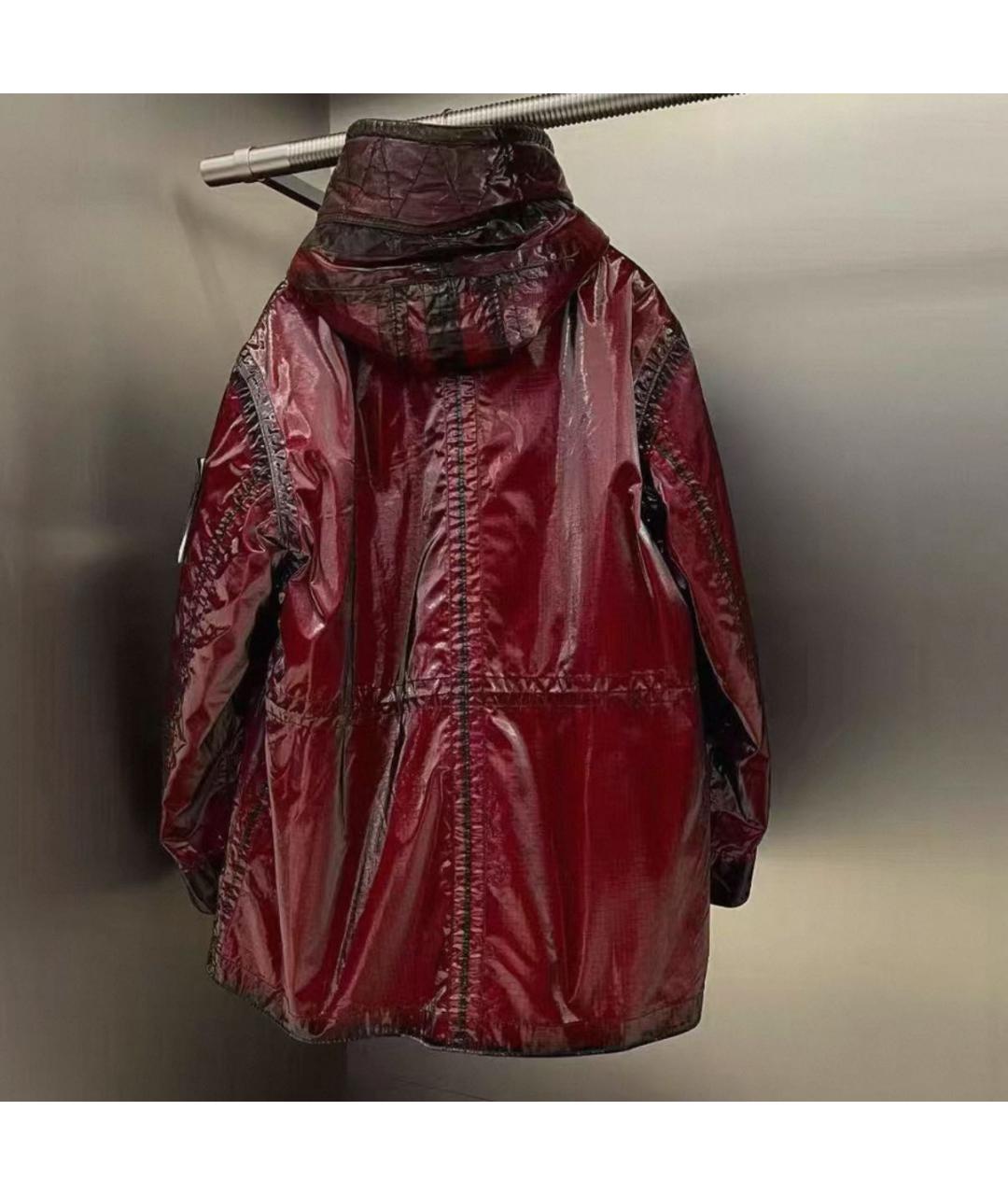 STONE ISLAND Бордовая куртка, фото 2