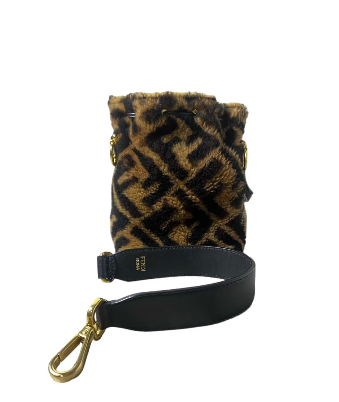 FENDI Мульти меховая сумка через плечо, фото 2