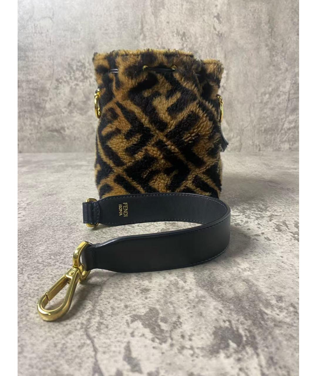 FENDI Мульти меховая сумка через плечо, фото 4