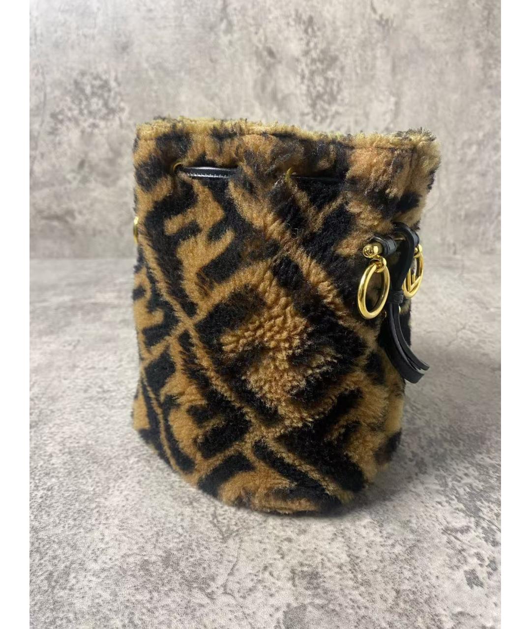 FENDI Мульти меховая сумка через плечо, фото 5