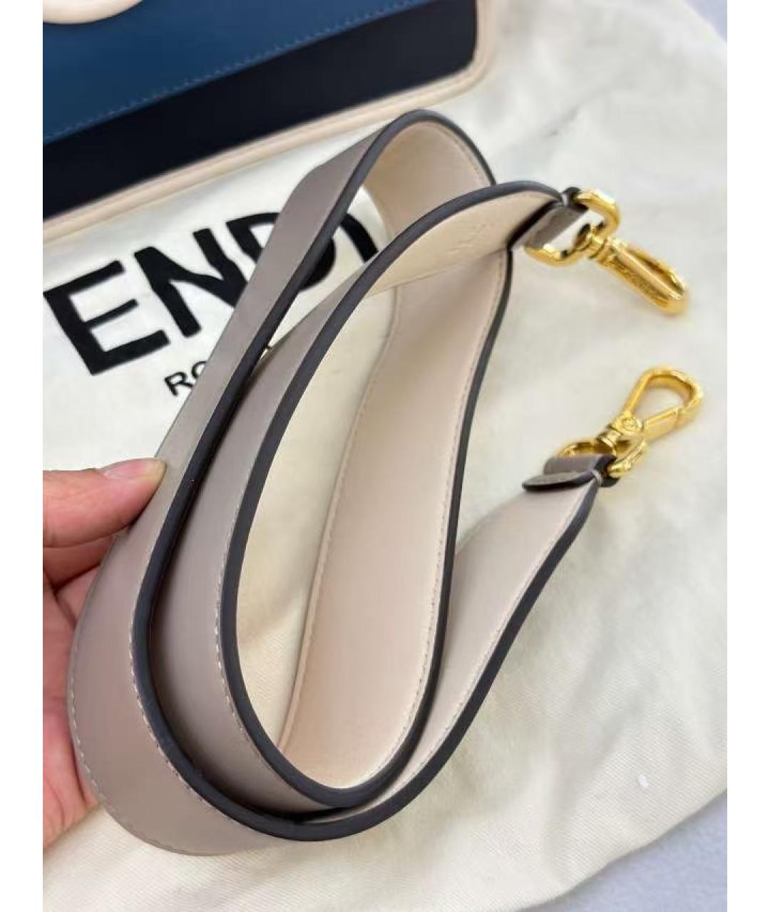 FENDI Мульти кожаная сумка через плечо, фото 4