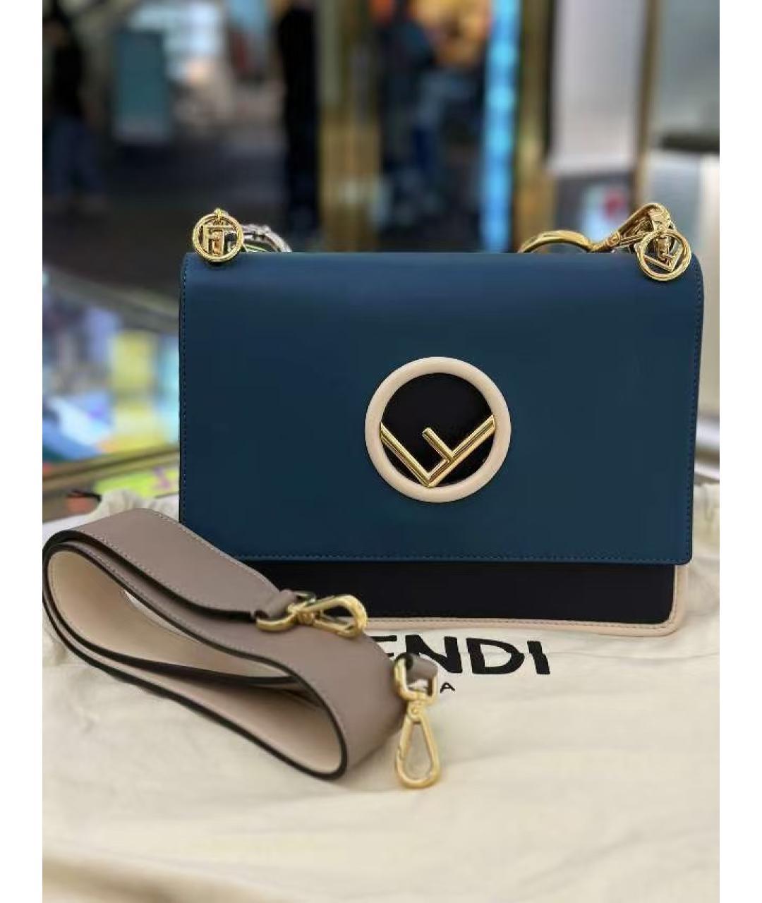 FENDI Мульти кожаная сумка через плечо, фото 3