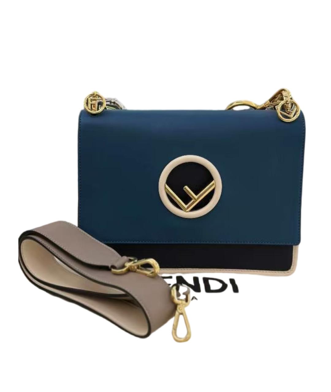 FENDI Мульти кожаная сумка через плечо, фото 2