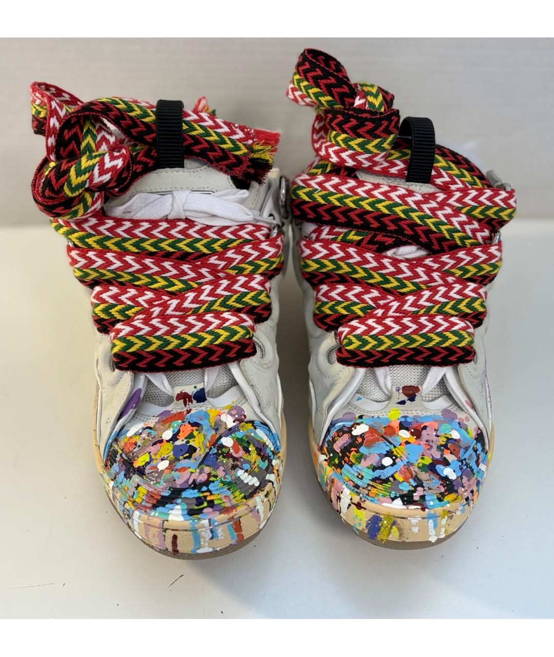 LANVIN Мульти высокие кроссовки / кеды, фото 3