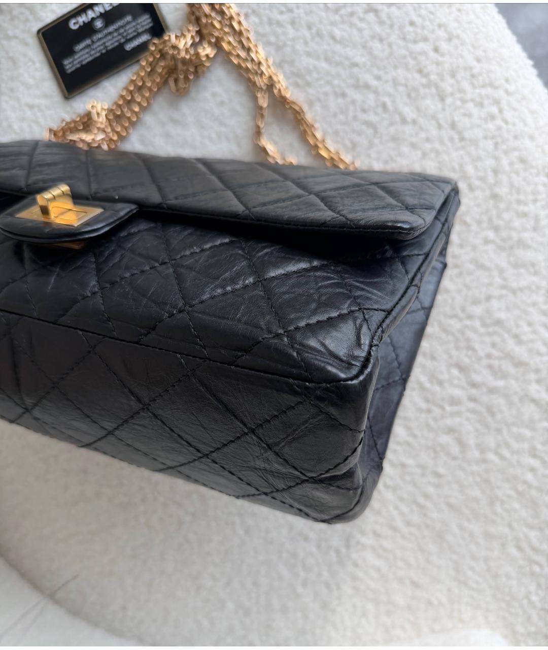 CHANEL Черная кожаная сумка через плечо, фото 9