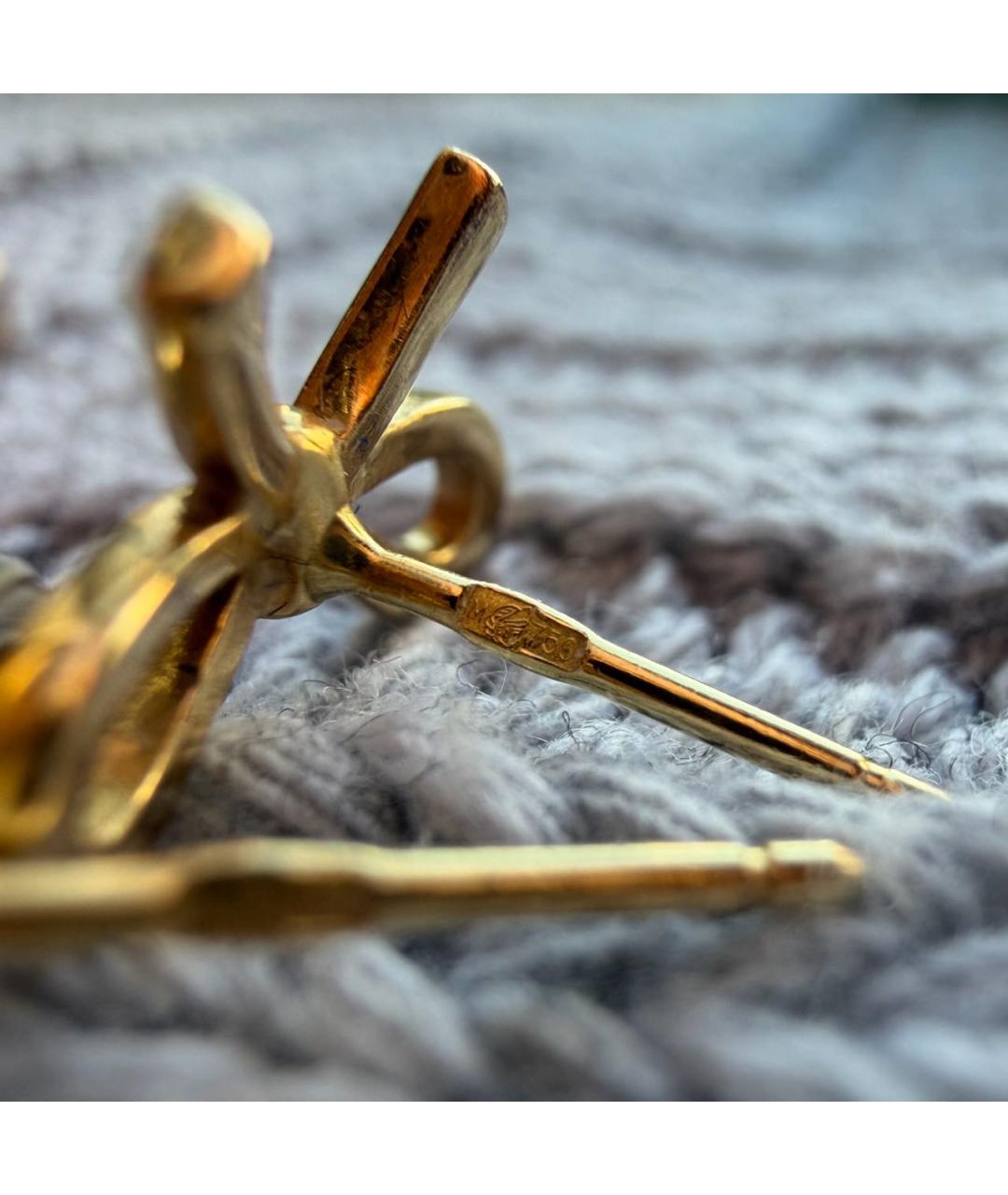 TIFFANY&CO Золотые серьги из желтого золота, фото 7