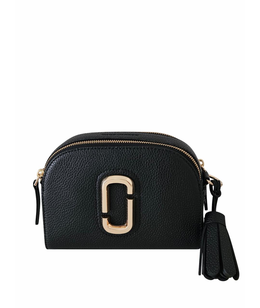 MARC JACOBS Черная кожаная сумка через плечо, фото 1