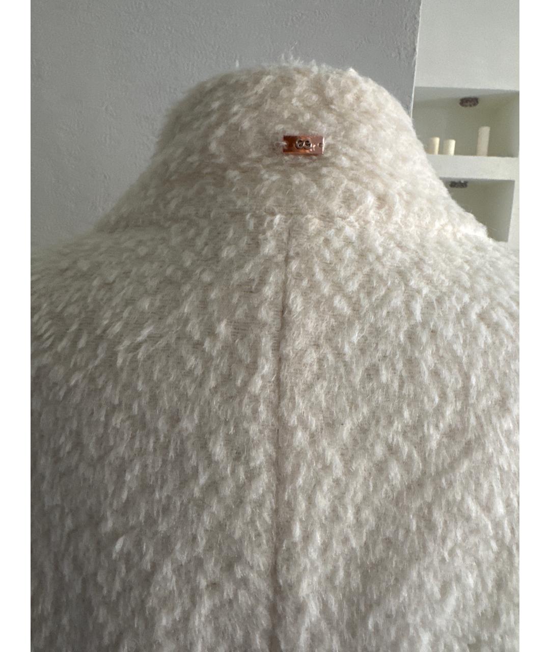 ESCADA Бежевое шерстяное пальто, фото 3