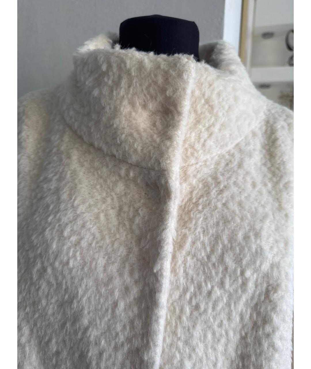 ESCADA Бежевое шерстяное пальто, фото 4