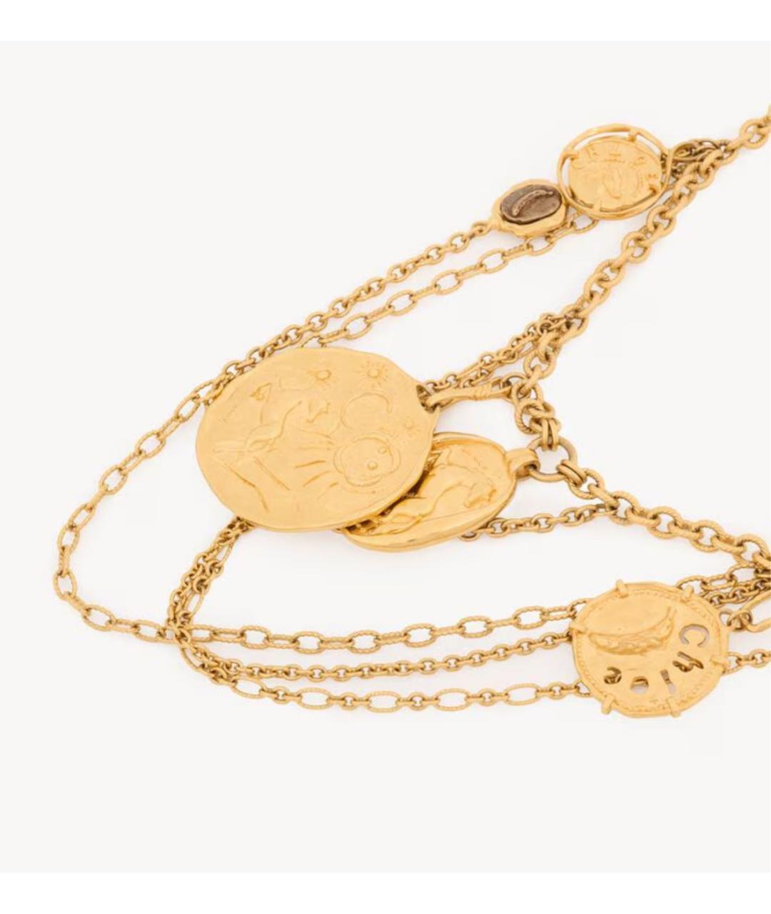 CHLOE Золотое колье, фото 3
