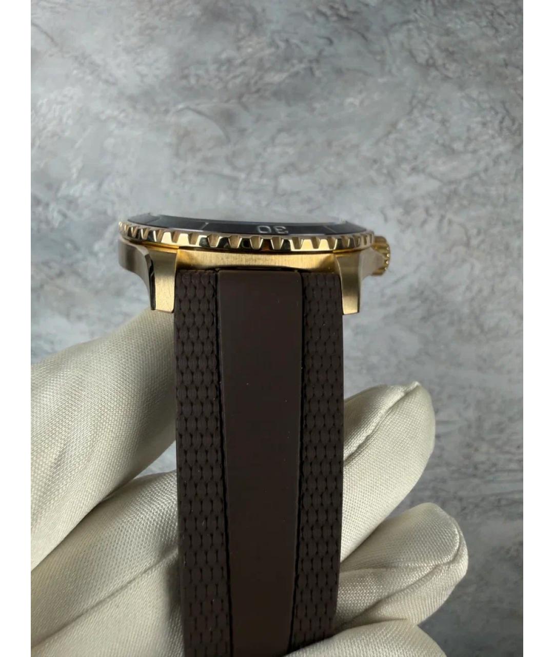 BREITLING Золотые металлические часы, фото 5