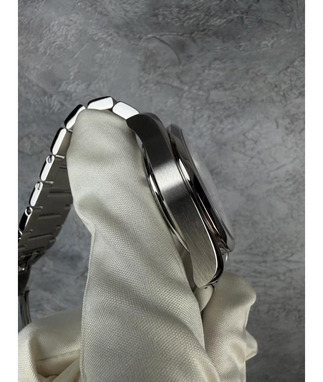 OMEGA Серые металлические часы, фото 4