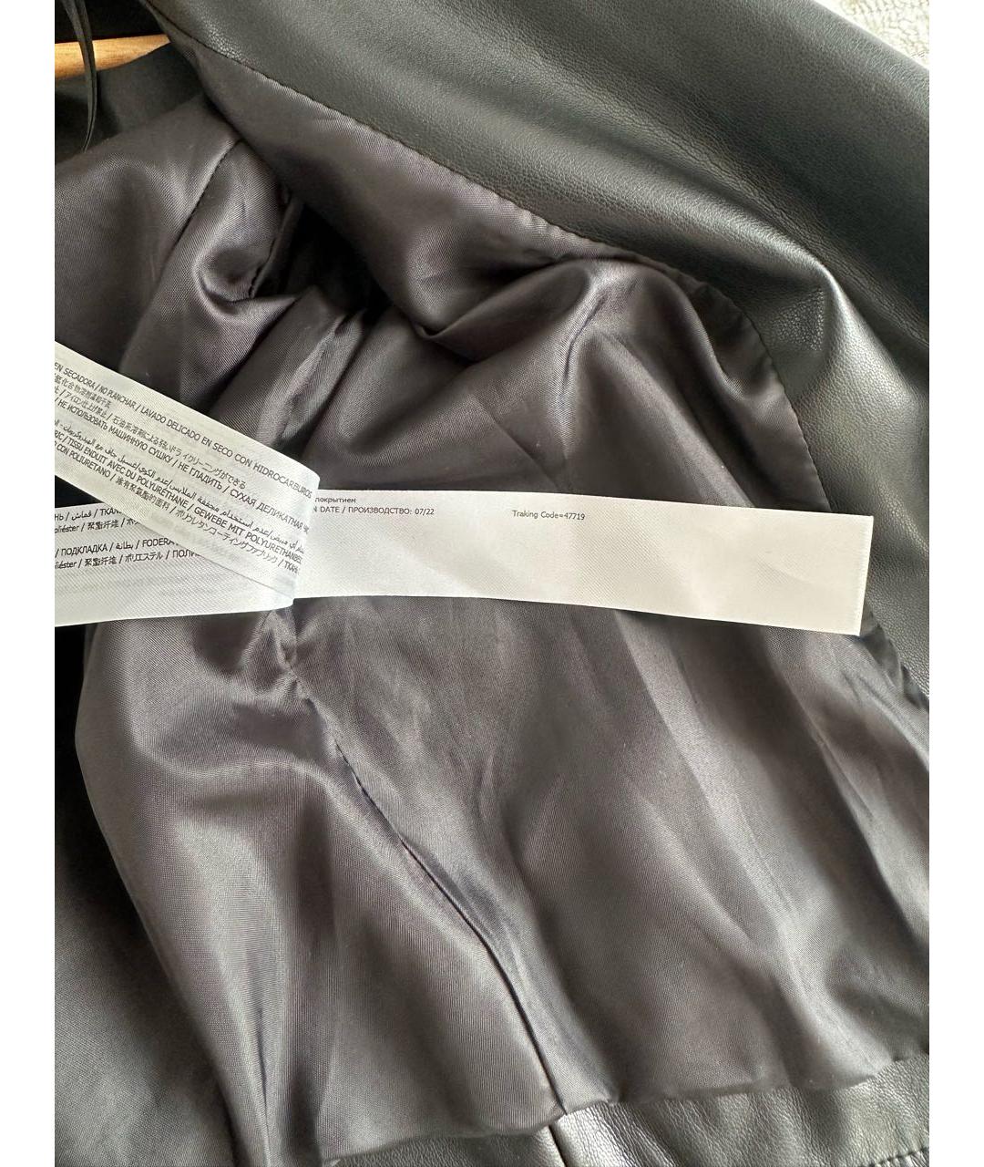 TWIN-SET Черная полиэстеровая куртка, фото 4