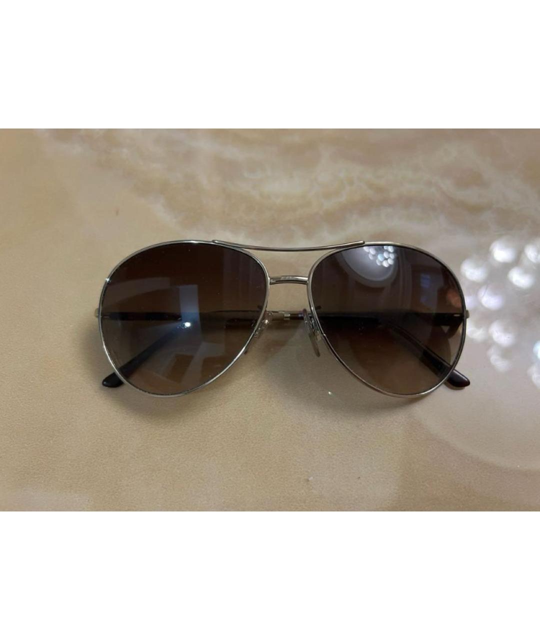 BURBERRY Мульти металлические солнцезащитные очки, фото 5