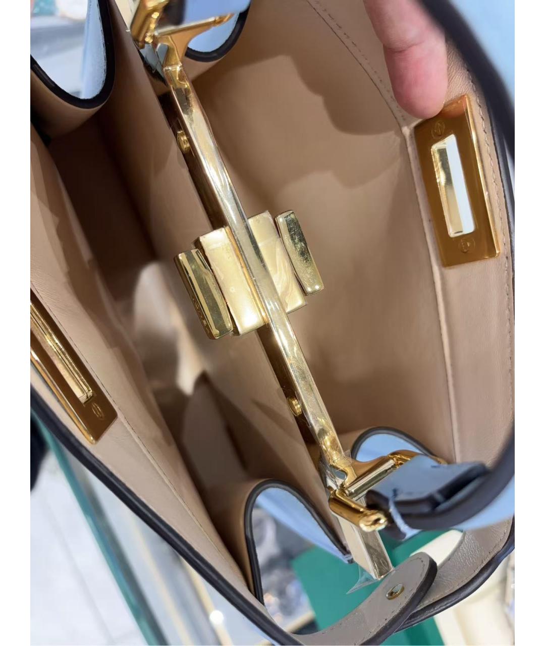 FENDI Мульти кожаная сумка с короткими ручками, фото 6