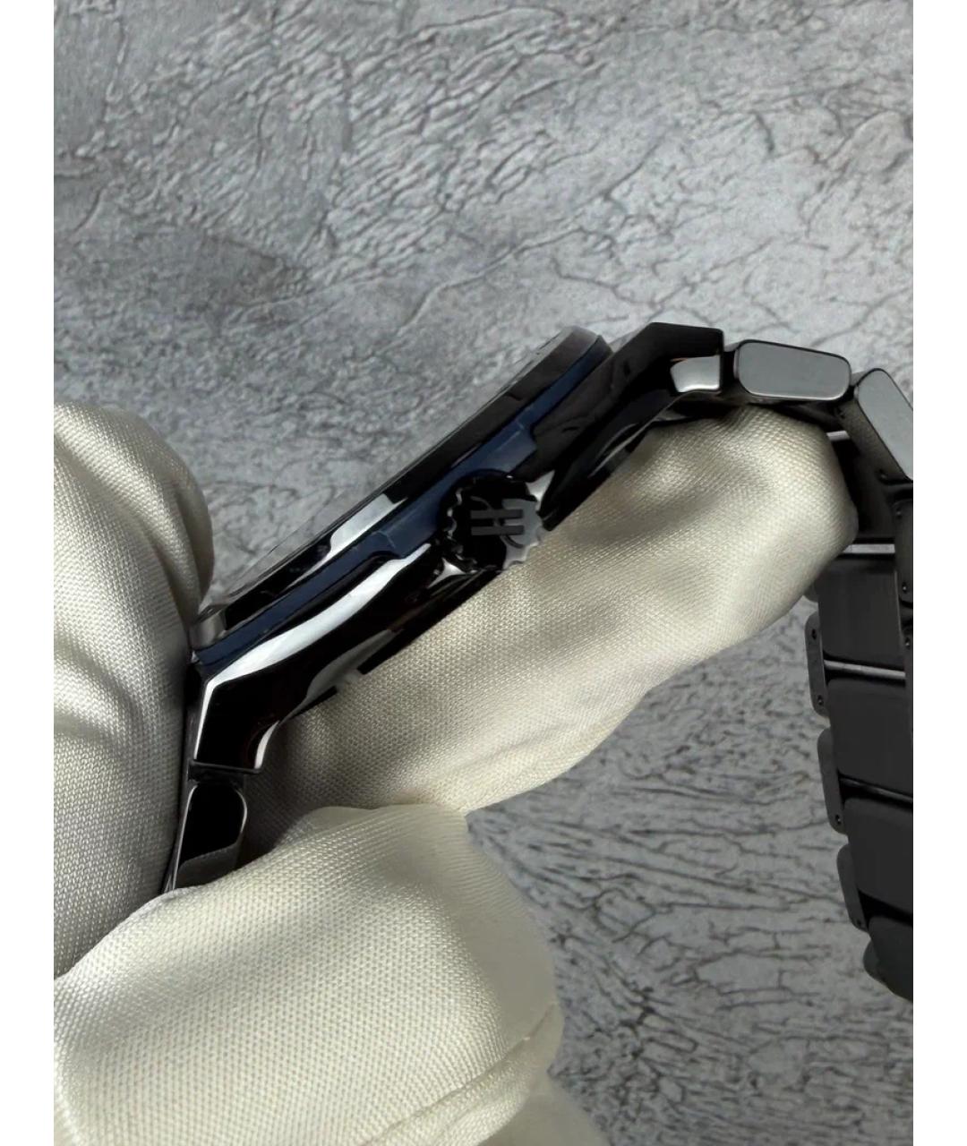 HUBLOT Синие керамические часы, фото 3