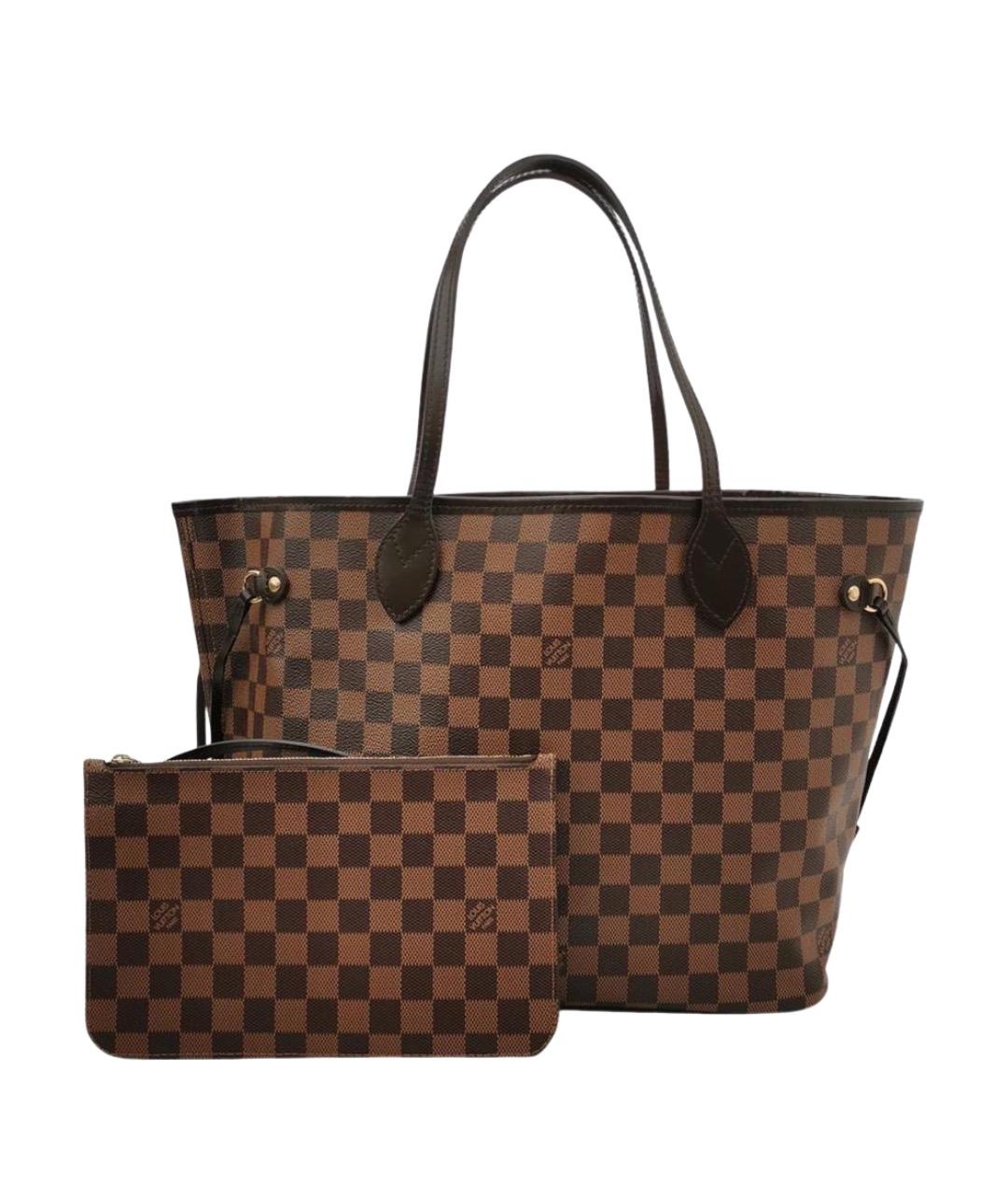 LOUIS VUITTON Коричневая сумка тоут, фото 1