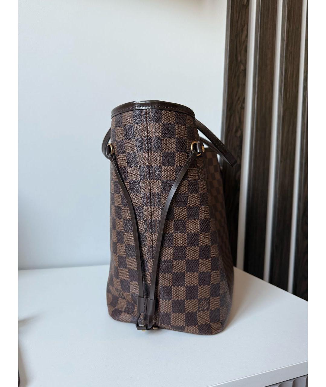 LOUIS VUITTON Коричневая сумка тоут, фото 6