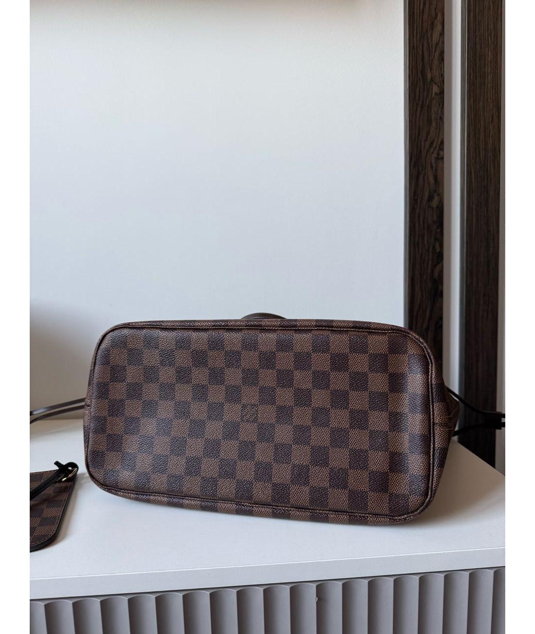 LOUIS VUITTON Коричневая сумка тоут, фото 4