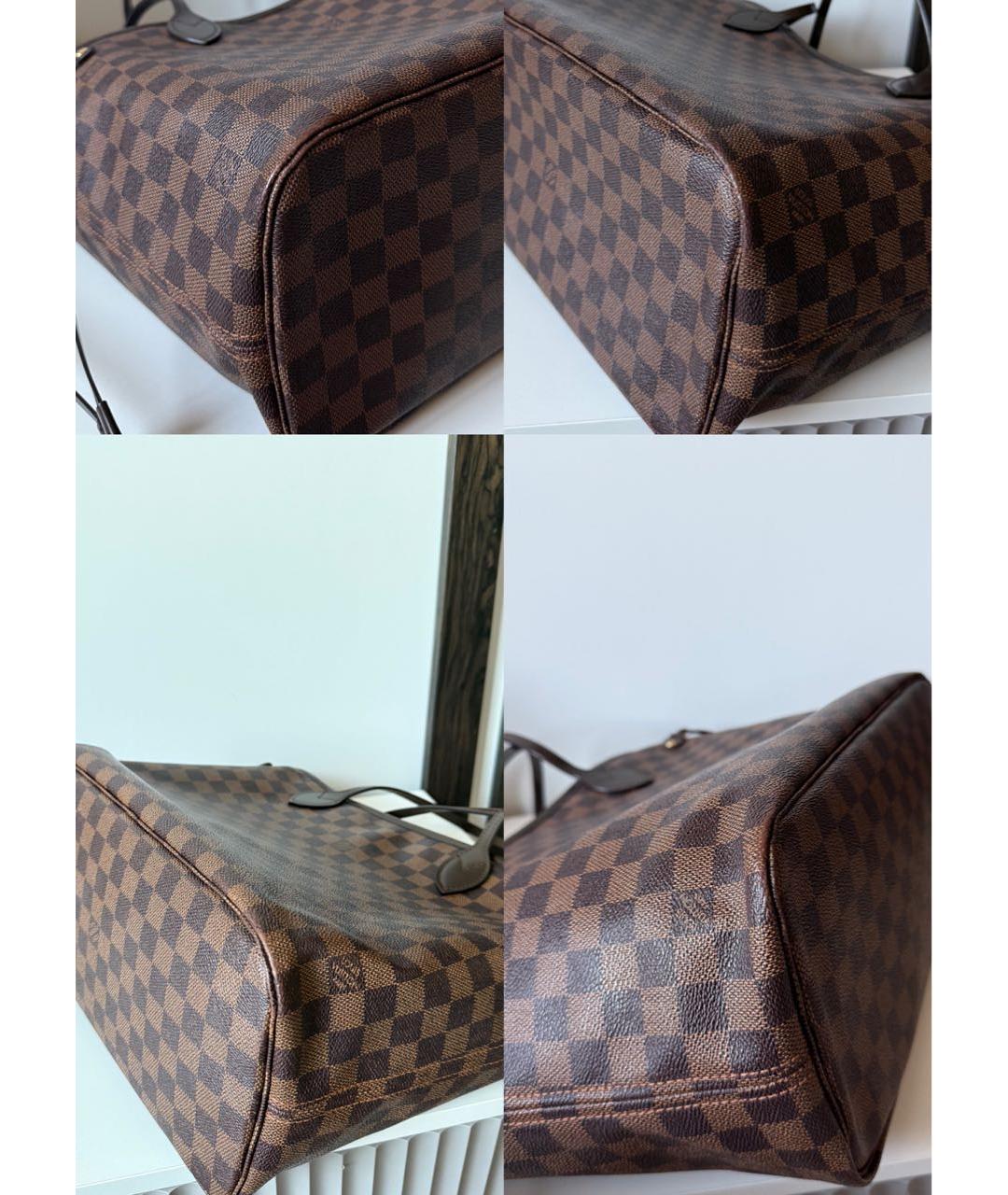 LOUIS VUITTON Коричневая сумка тоут, фото 7