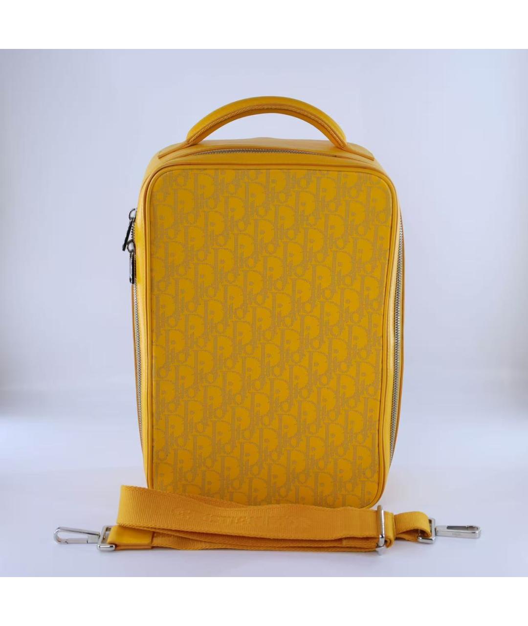 CHRISTIAN DIOR Желтая сумка через плечо, фото 6