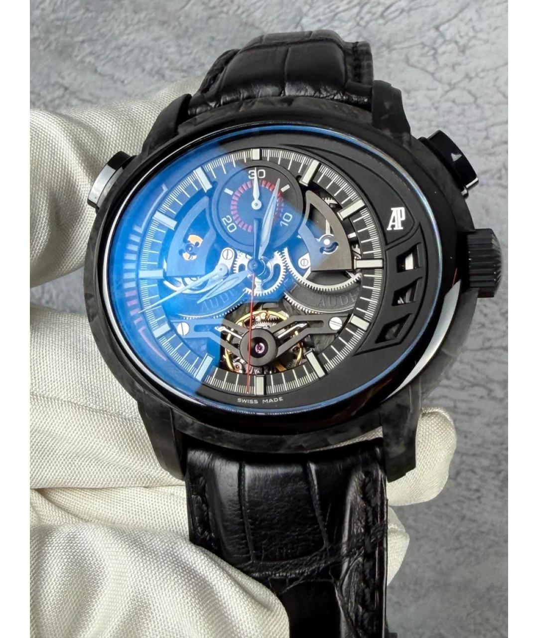 Audemars Piguet Черные карбоновые часы, фото 3