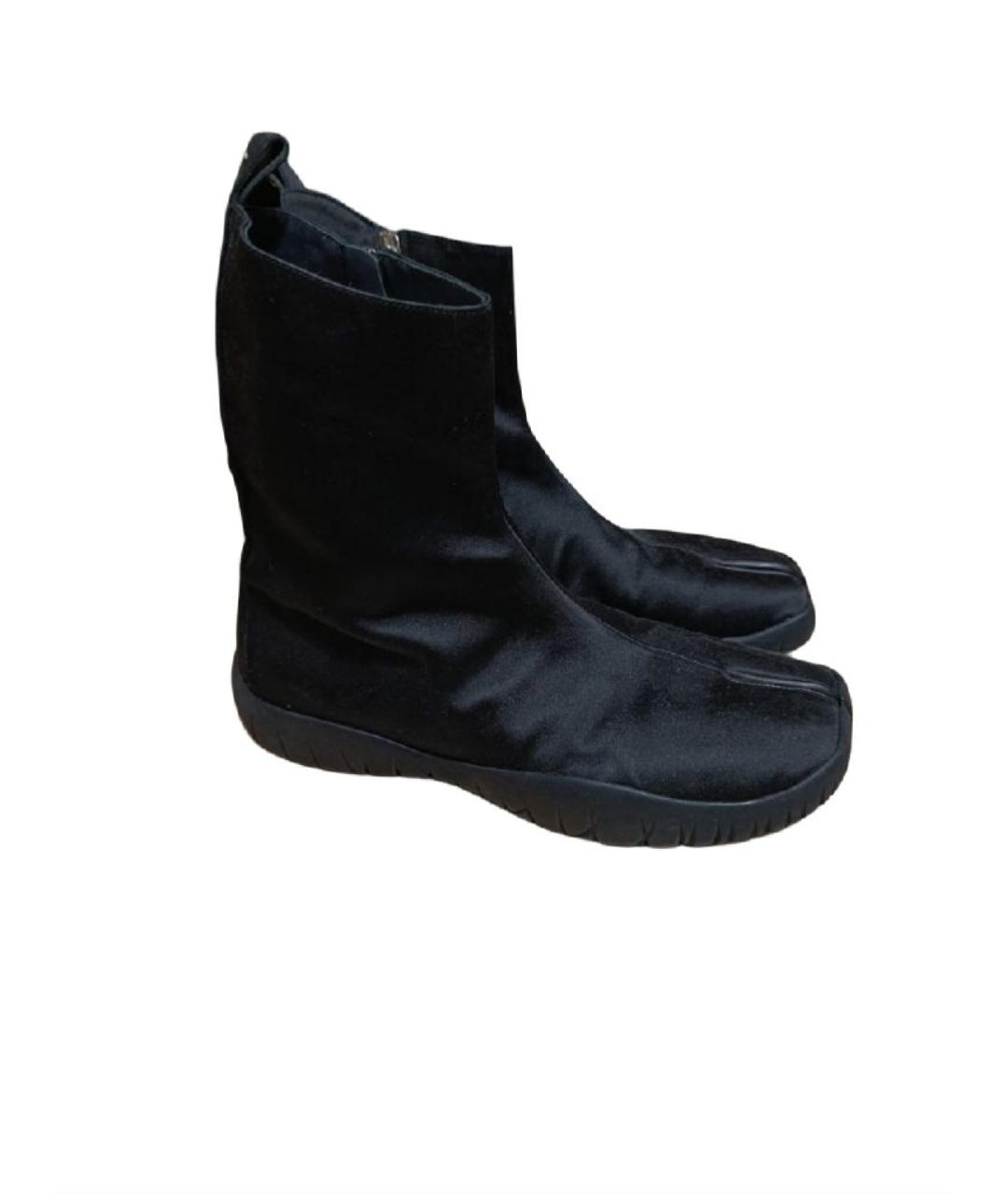 MAISON MARGIELA Черные полусапоги, фото 9