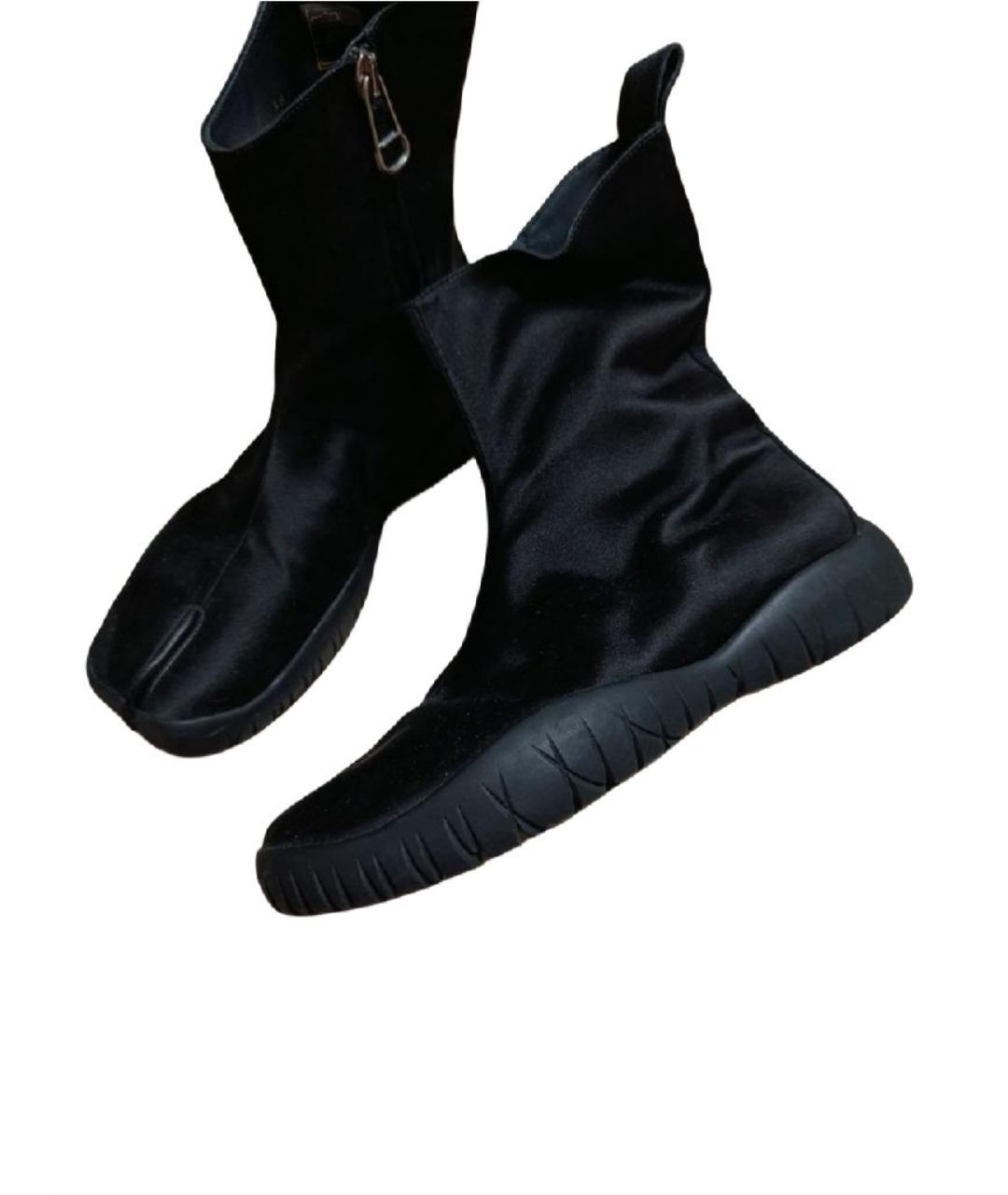 MAISON MARGIELA Черные полусапоги, фото 6