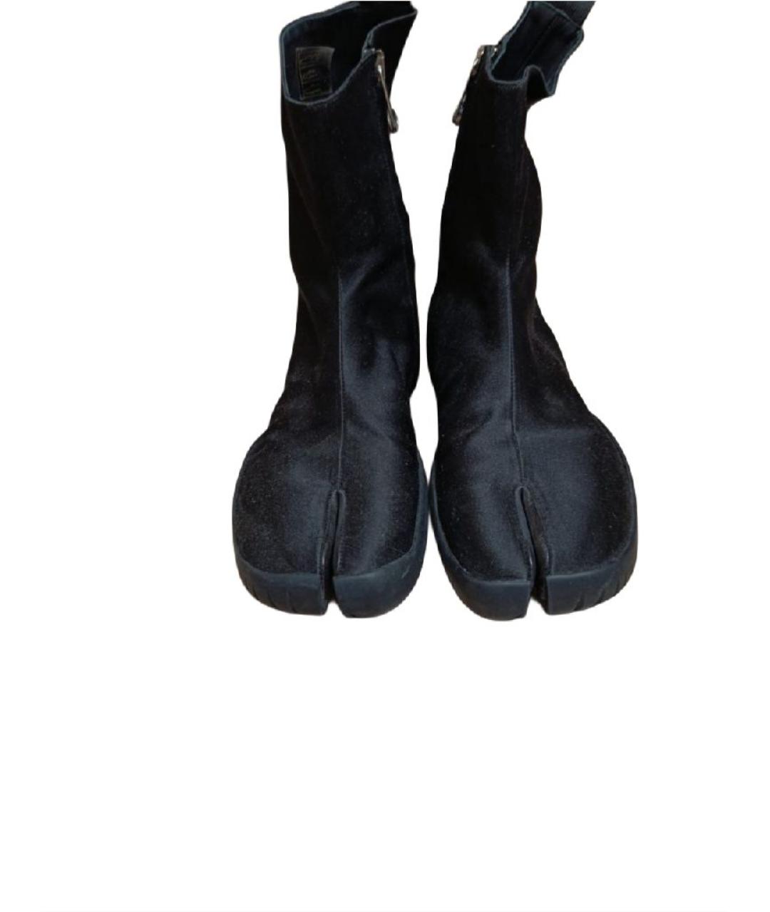 MAISON MARGIELA Черные полусапоги, фото 2