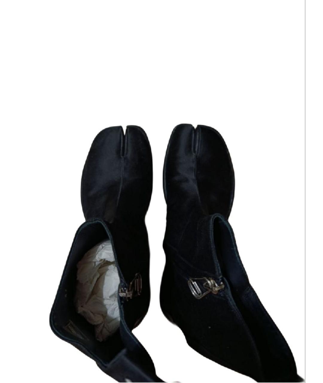 MAISON MARGIELA Черные полусапоги, фото 3