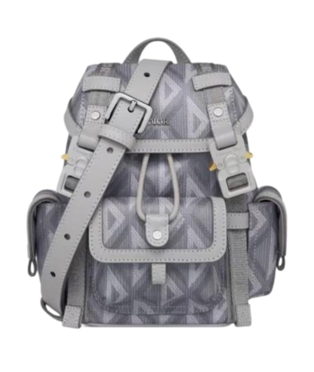 CHRISTIAN DIOR Серый рюкзак, фото 1