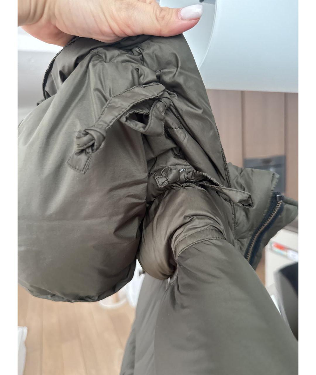 ACNE STUDIOS Хаки полиэстеровая куртка, фото 4