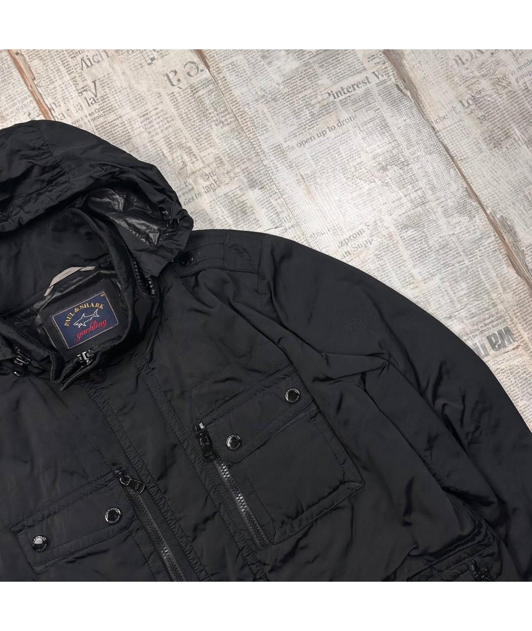 PAUL & SHARK Черная куртка, фото 2