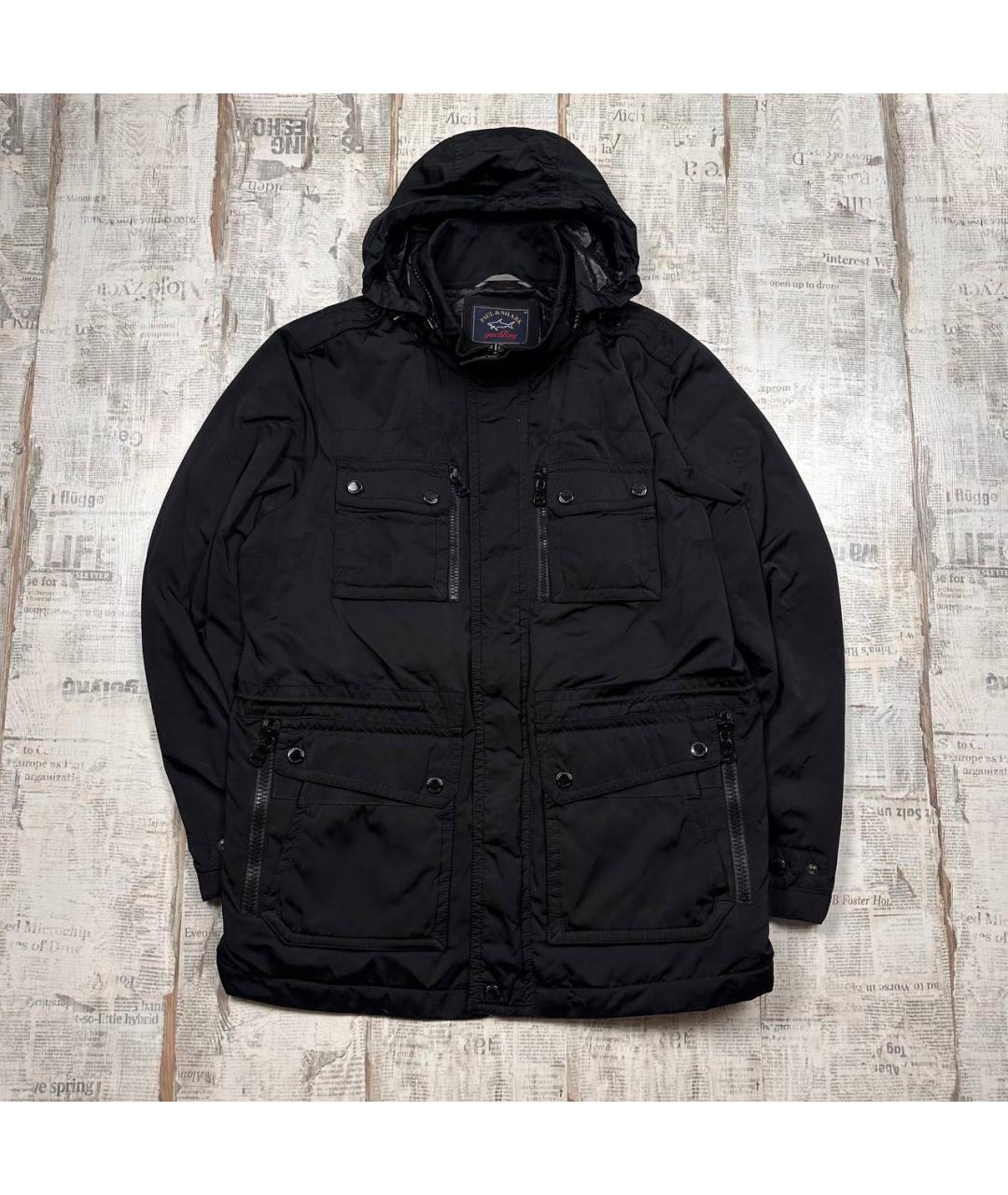 PAUL & SHARK Черная куртка, фото 9