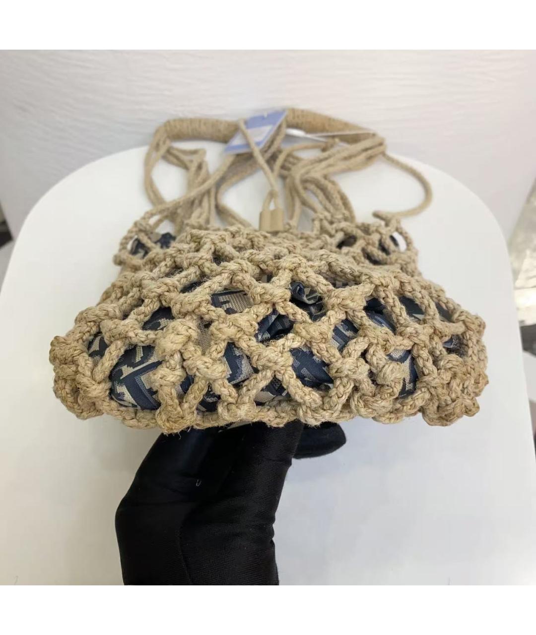 CHRISTIAN DIOR Мульти пляжная сумка, фото 7