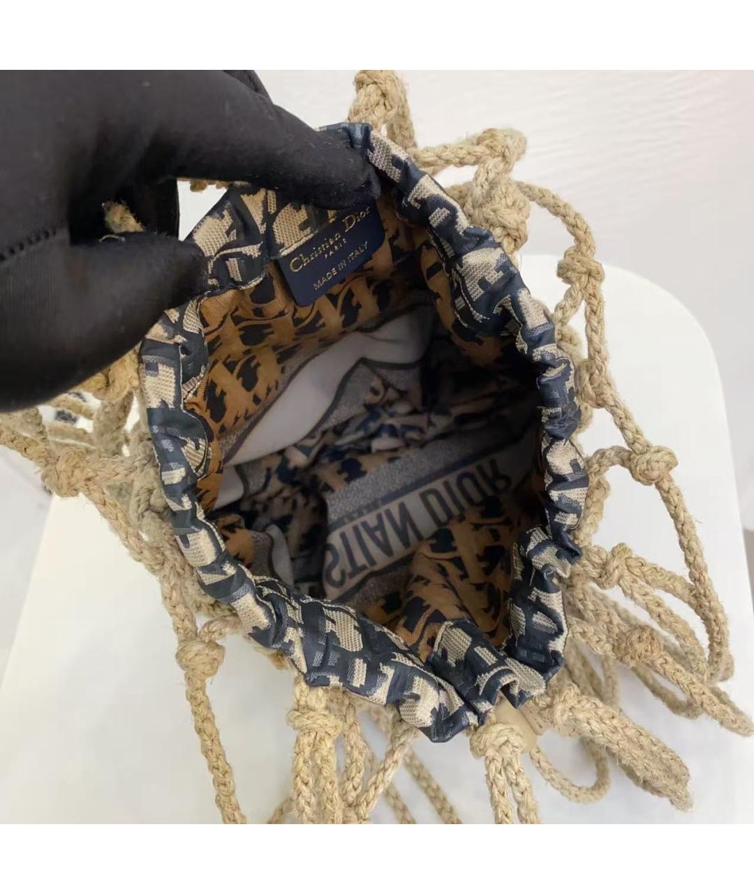 CHRISTIAN DIOR Мульти пляжная сумка, фото 6