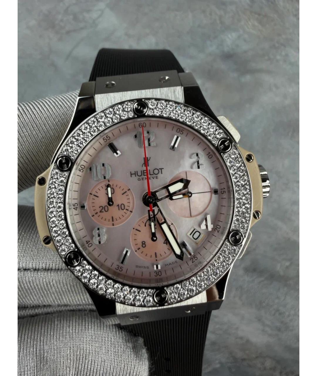 HUBLOT Розовые часы, фото 2