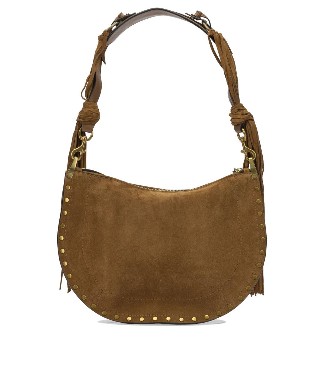 ISABEL MARANT Коричневая замшевая сумка через плечо, фото 3