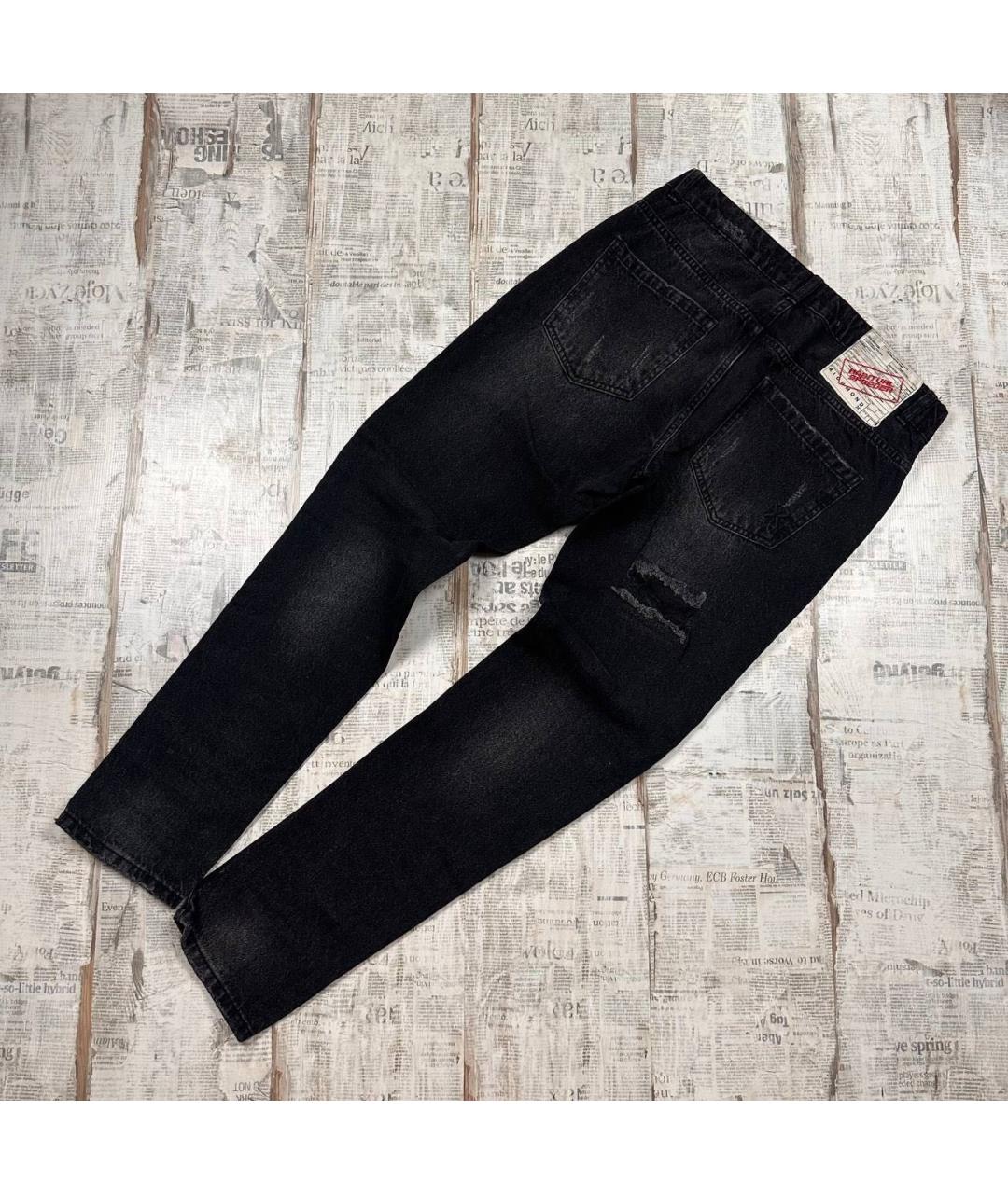 JOHN RICHMOND Черные джинсы скинни, фото 3